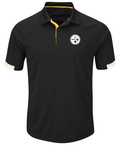 Polo uomo pittsburgh steelers - polo,