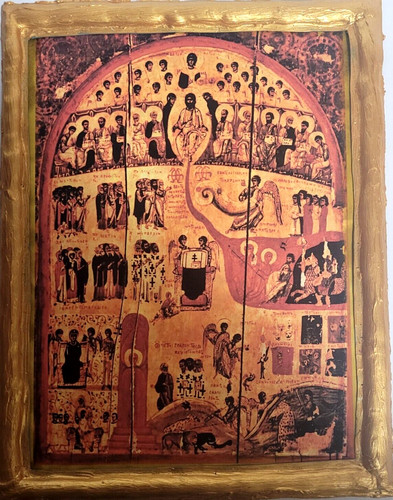 Targa icona ortodossa