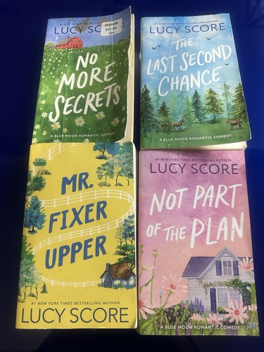 Lucy score book lot - 4,