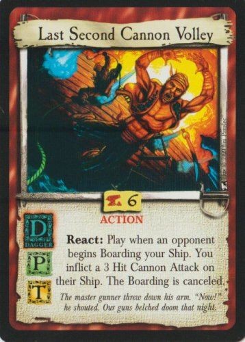 Last second cannon - second, volley