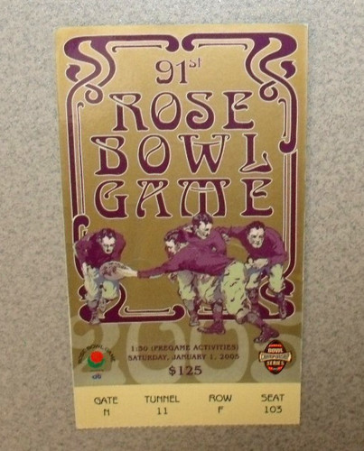Biglietto rose bowl - biglietto,